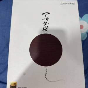 Audio Technica ATH-AWAS/f 淺田櫻木制動圈耳筒