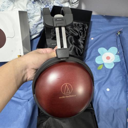 Audio Technica ATH-AWAS/f 淺田櫻木制動圈耳筒