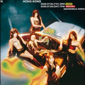 LE SSERAFIM TOUR ‘EASY CRAZY HOT’ IN HONG KONG 7月25日