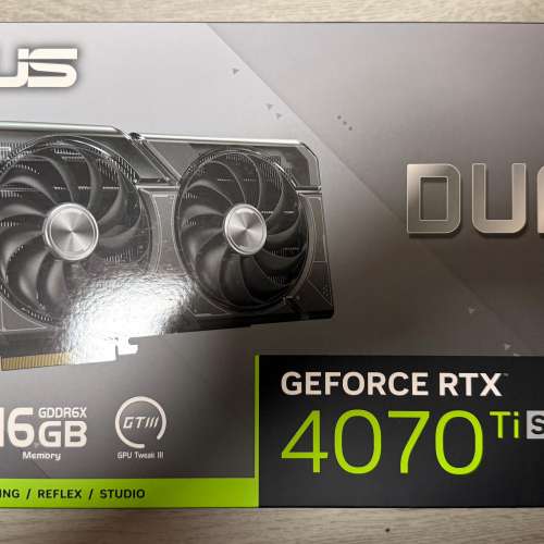 ASUS 華碩 DUAL GeForce RTX 4070 Ti Super