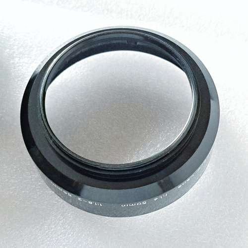 Pentax Asahi Takumar 50 55mm 1.4 Lens Hood 圓形遮光罩 連原裝皮套