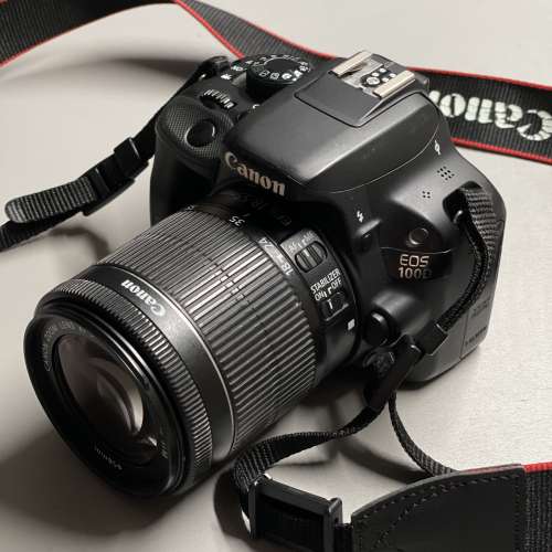 Canon EOS 100D 連18-55mm f3.5-5.6 kit lens 佳能