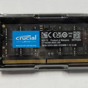 Crucial DDR5 16G 5600 sodimm