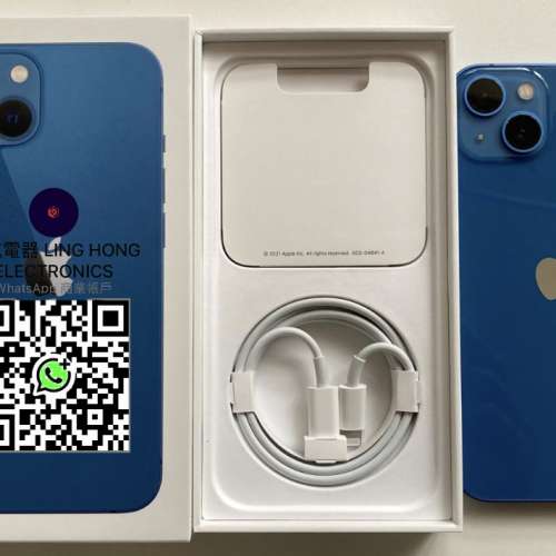 電池83% iPhone 13 mini 256gb eSim+實體sim 無鎖 英/澳/日/歐版 一年Apple保養 wh...