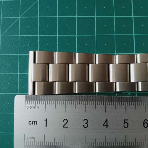 22mm 不鏽鋼錶帶