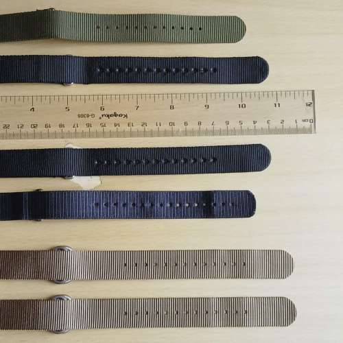 20mm Nato 錶帶 Nato Style Watch Strap, 20mm