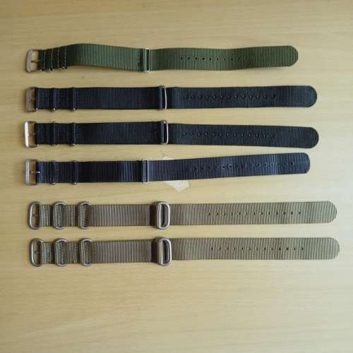 20mm Nato 錶帶 Nato Style Watch Strap, 20mm