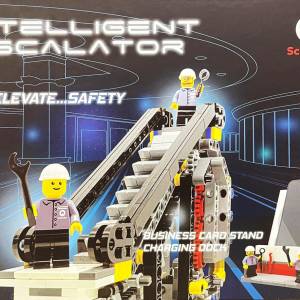 Intelligent escalator lego