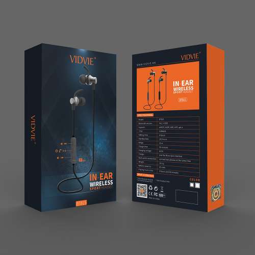 全新 VIDVIE IN-EAR WIRELESS SPORT HEADSET 無線運動耳機