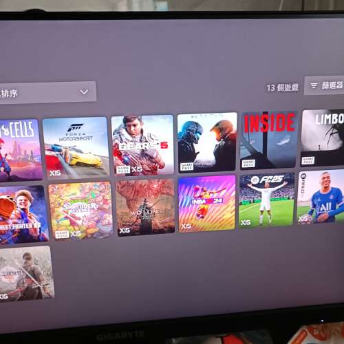 9成新XBOX SERIES X 內置一堆GAMES