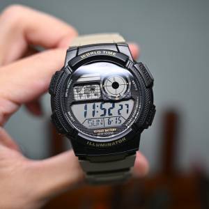 98%new 新淨行貨 Casio AE-1000W-5AV 10年電