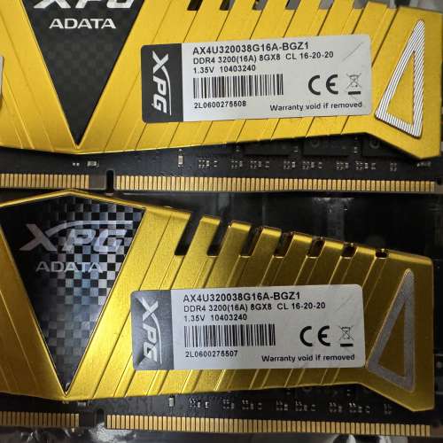 i5-11600kf , Vengeance 32GB Ram 3600Hz ,  XPG 16GB Ram 3200Hz , 利民風冷