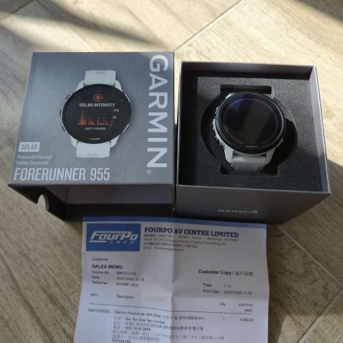 95% New Garmin 955 Solar 行貨