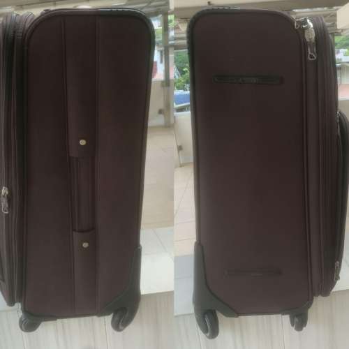 二手 BEVERLY HILL POLO CLUB 26吋  4輪 軟布箱 行李箱 旅行喼 行李箱 (寶林交收) ...