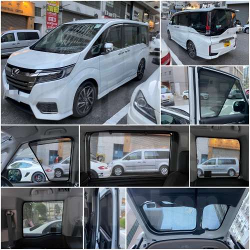 Honda Stepwgn Spada 全車磁石濾光窗網太陽擋