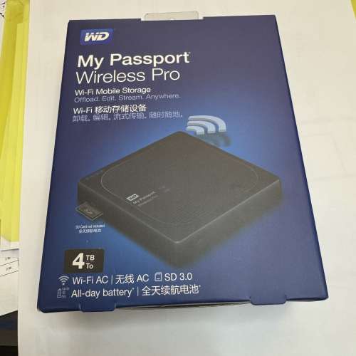 Western Digital My Passport Wireless Pro 4Tb