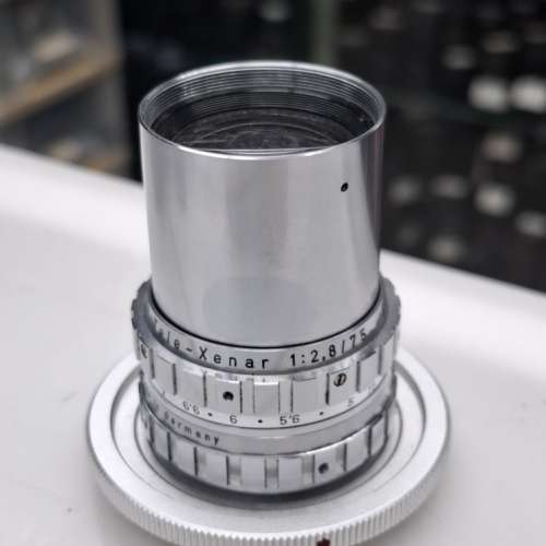 SCHNEIDER TELE XENAR 75MM F2.8 MOVIE LENS C MOUNT + SONY E MOUNT