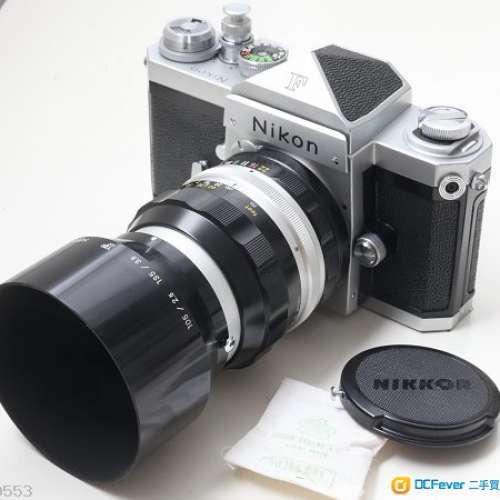 Nikon Nippon Kogaku Nikkor-P 105mm F2.5 第一代銀咀 (non-AI) 唯一具德味藝康人...