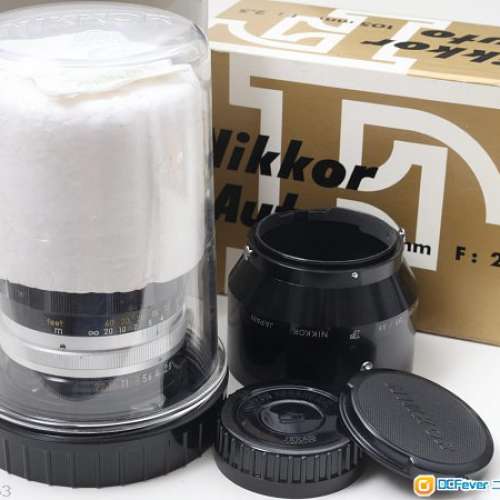 Nikon Nippon Kogaku Nikkor-P 105mm F2.5 第一代銀咀 (non-AI) 唯一具德味藝康人...