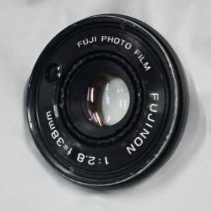 日本 fujica,  fujifilm, fujinon 38mm f2.8 (拆自Flash-fujic AF梗境菲林機仔)已...
