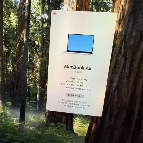 MacBook Air M2 24+1024 with box - Apple Mac Book Air (MBA) M2 24GB 1024GB 1TB