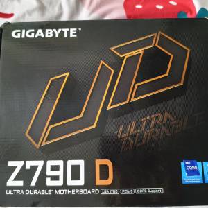 90%new Gigabyte Z790D 底板