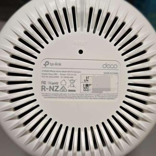 TP LINK DECO X80 AX 6000 HOME MESH  WI-FI 6 SYSTEM