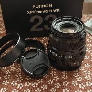 FUJIFILM XF23mm f2 WR + 連 原廠金屬遮光罩