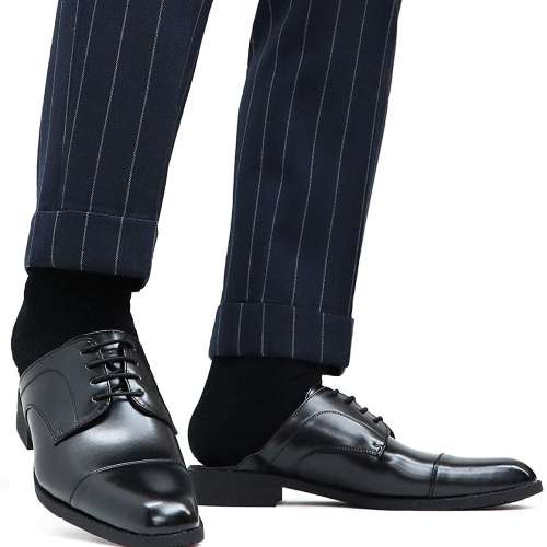 日本購 商務拖鞋涼鞋皮鞋 辦公室辦公桌工作 全新男裝 (真皮LEATHER SHOES NEW BALA...