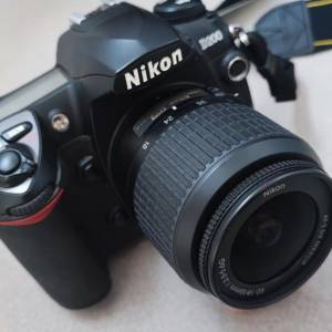 Nikon D200 及 nikkor ED 18-55mm 1:3.5-5.6G 相機及鏡頭