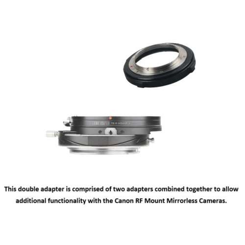 LAINA Double Adapter, PL (Positive Lock) Mount Lens And Canon EOS To CANON RF