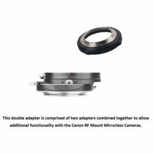 LAINA Double Adapter, PL (Positive Lock) Mount Lens And Canon EOS To CANON RF