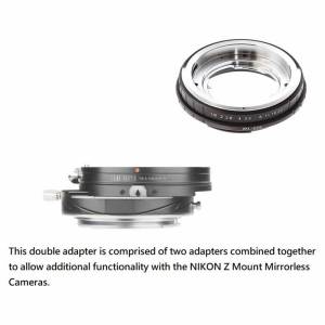 LAINA Double Adapter, DKL And Canon EOS  To Nikon Z Mount Adaptor Tilt & Shift