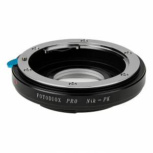 Fotodiox Pro Lens Mount Adapter - Nikon Nikkor F Mount D/SLR Lens to Pentax K