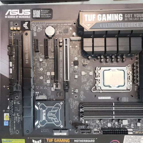 TUF GAMING Z790-PRO WIFI ATX DDR5  + RAM RGB DDR5 (2x16GB) - White  + Intel CPU