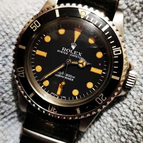 Rolex 5513 勞力士 橙色夜光 淨錶頭
