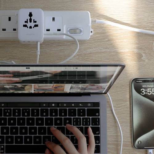 Mophie Essentials GaN 35W 旅行萬用插頭