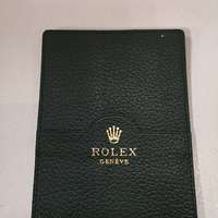 Rolex 原裝證書紋皮套(全新) 4.5×3.5吋