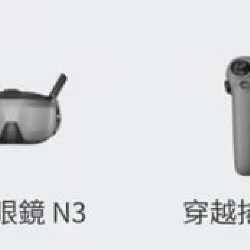 DJI goggles N3 + 搖杆3