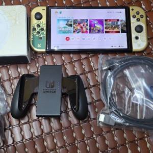 港版 任天堂 Switch Switch OLED 塞爾達傳說 王國之淚 限定OLED