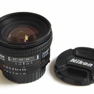 Nikon AF 20mm f2.8D AF Nikkor Japan  95% new