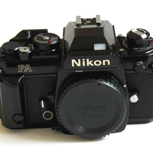 Nikon FA 35mm SLR Film Black body 鈦合金蜂巢簾 90% New