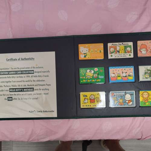1994年 Hello Kitty生日(20週年)慶祝專屬專輯-限量版SANRIO卡集