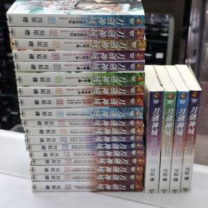 刀劍神域 SWORD ART OLINE 小說1-18完 PROGRESSIVE 1-4完 95% NEW