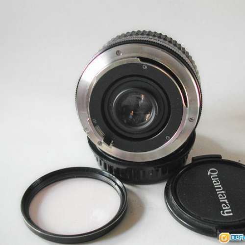quantaray  28mm 2.8lens  FOR pk mount