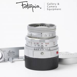 || Leica Summicron-M 50mm F2 - Silver / v2 / Dual Range with goggle ||