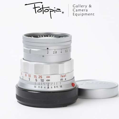 || Leica Summicron-M 50mm F2 - Silver / Rigid v2 / Dual Scale (final batch) ||