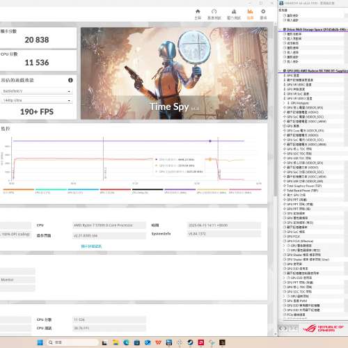 純白色 電腦主機 7800XT / 2TB / 850W / 32GB / 5700X / B550 Rog / 360水冷 - 適...