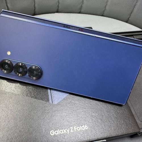 95%New Samsung Z Fold 6 5G 12+512GB 藍色 香港行貨 全套有盒有配件 自用首選超值