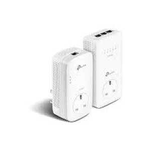 TL-WPA8630P KIT AV1300 Gigabit Passthrough Powerline ac Wi-Fi Kit